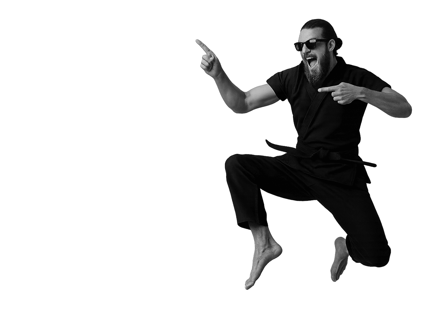 Sinsou - Excited Black Belt Dude